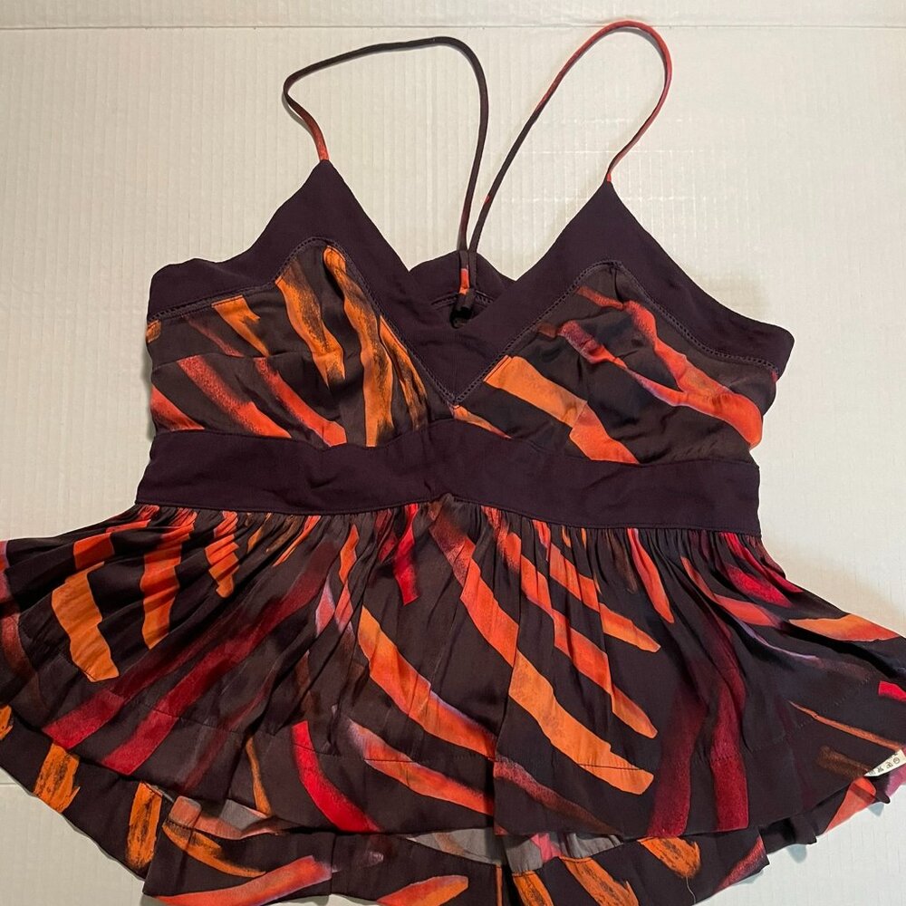 Free People Cropped Peplum Top